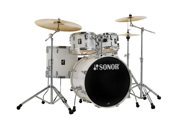 Sonor AQ1 Stage 22" 5pc Shell in Pack Piano White AQ1-STAGEWMCPW