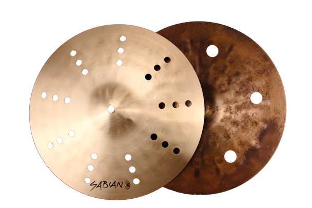 Sabian HHX Compression Hi Hat Cymbals - Birdseye View