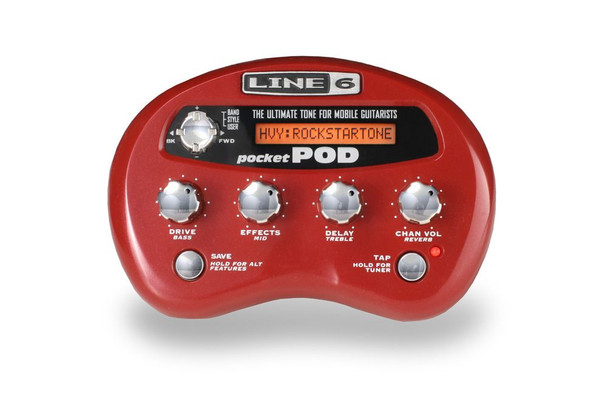 Line 6 Pocket POD Effects Pedal Front View
