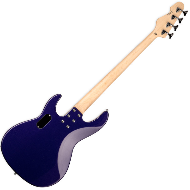 ESP LTD AP-204 Bass Guitar Dark Metallic Purple - Back