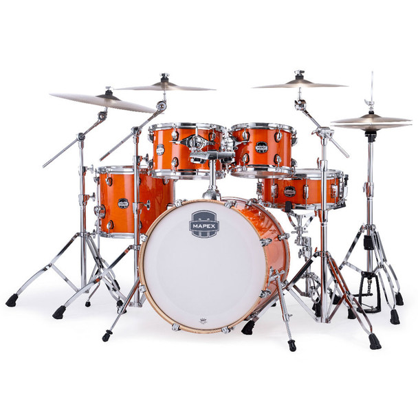 Mars Maple 5-Piece Rock Shell Pack in Glossy Amber