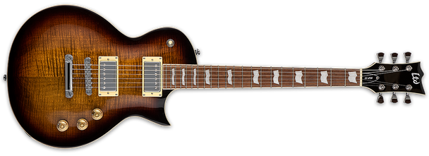 ESP LTD EC-256 in Dark Brown Sunburst