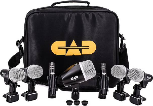 CAD Stage 7 Drum Microphone Package, 7 Drum Mics STAGE7-U