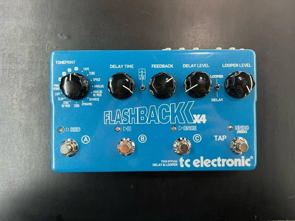 TC Electronics Flashback X4 True Bypass Delay and Looper