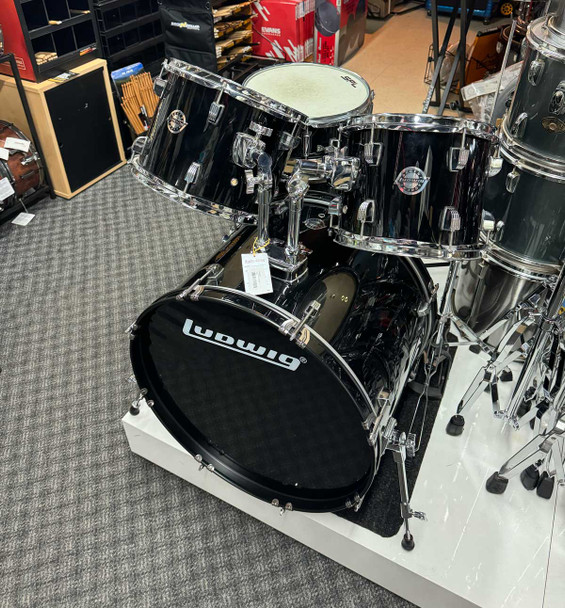 Ludwig Accent Black Shell Pack