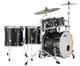 STS2414BX/C316 Pearl Session Studio Select 24"x14" Bass Drum BLACK HALO GLITTER