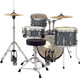 Pearl Roadshow Complete 4pc Drum Set w/Hardware and Cymbals RS584C/C706 Charcoal Metallic