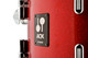 Sonor AQX STAGE 22" Complete Drum Set Red Moon Sparkle w/ Hardware, FREE Sabian Cymbals - AQX_Badge