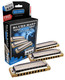 BLUES HARP 3 PACK KEYS OF C, G, A