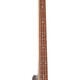 The comfortable 32" scale maple neck on the front of the PBB Paul Beard Bass, providing ease of playability.