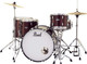 Pearl Roadshow Complete 5pc Drum Set w/Hardware and Cymbals RS525WFC/C91 Red Wine