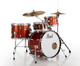 Pearl Roadshow Complete 4pc Drum Set w/Hardware and Cymbals RS584C/C749 Burnt Orange Sparkle