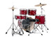 Mapex Venus 20" 5pc Fusion Complete Drum Set in Crimson Red Sparkle VE5294FTCVM