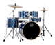 Mapex Venus 20" 5pc Fusion Complete Drum Set in Blue Sky Sparkle VE5294FTCVI
