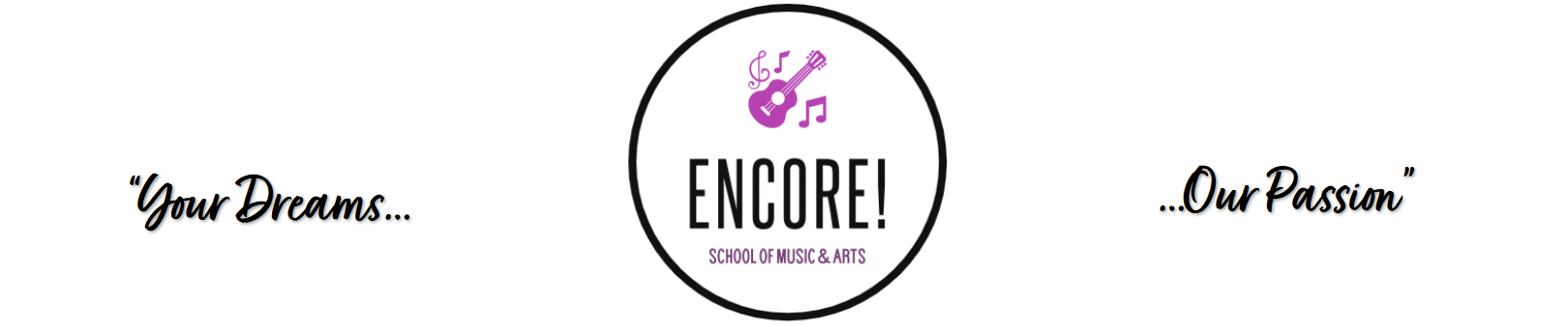 Encore School of Music & Arts Banner