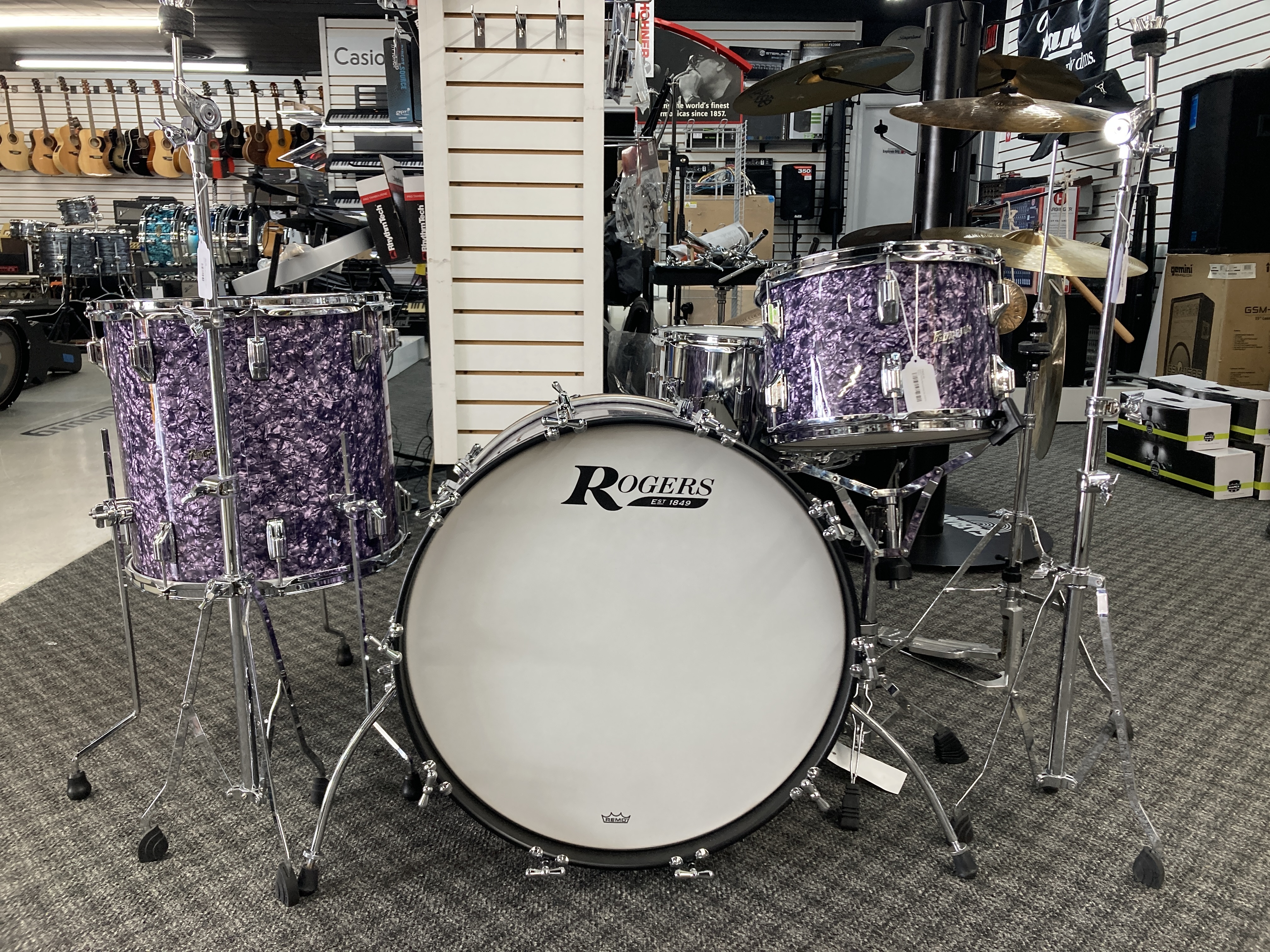 Rogers Cleveland Purple Diamond Pearl 4-Piece