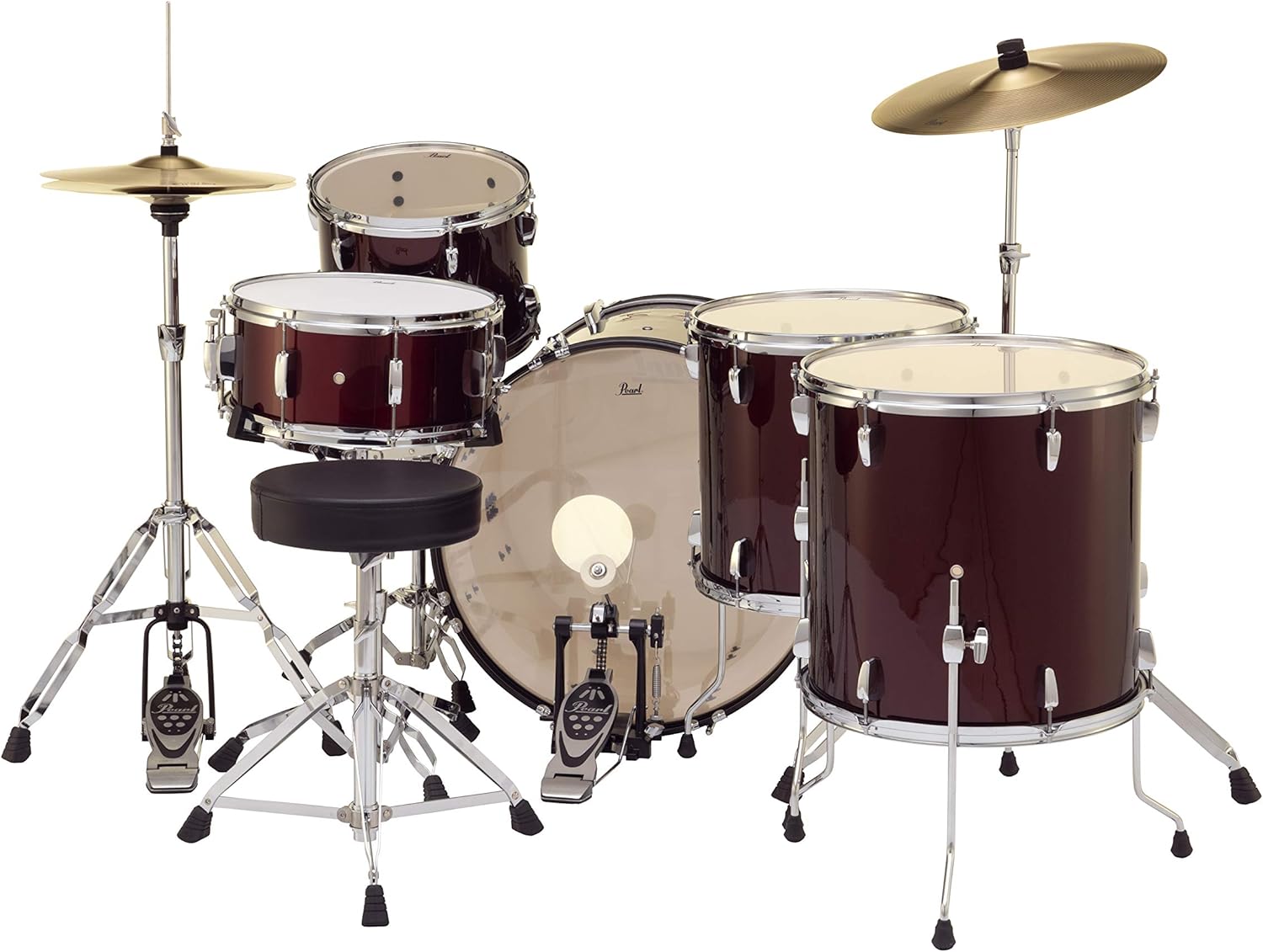 Pearl Roadshow 5-piece drum set