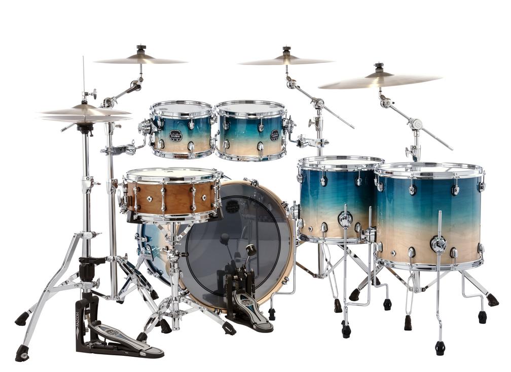 the rev drum set triple bass