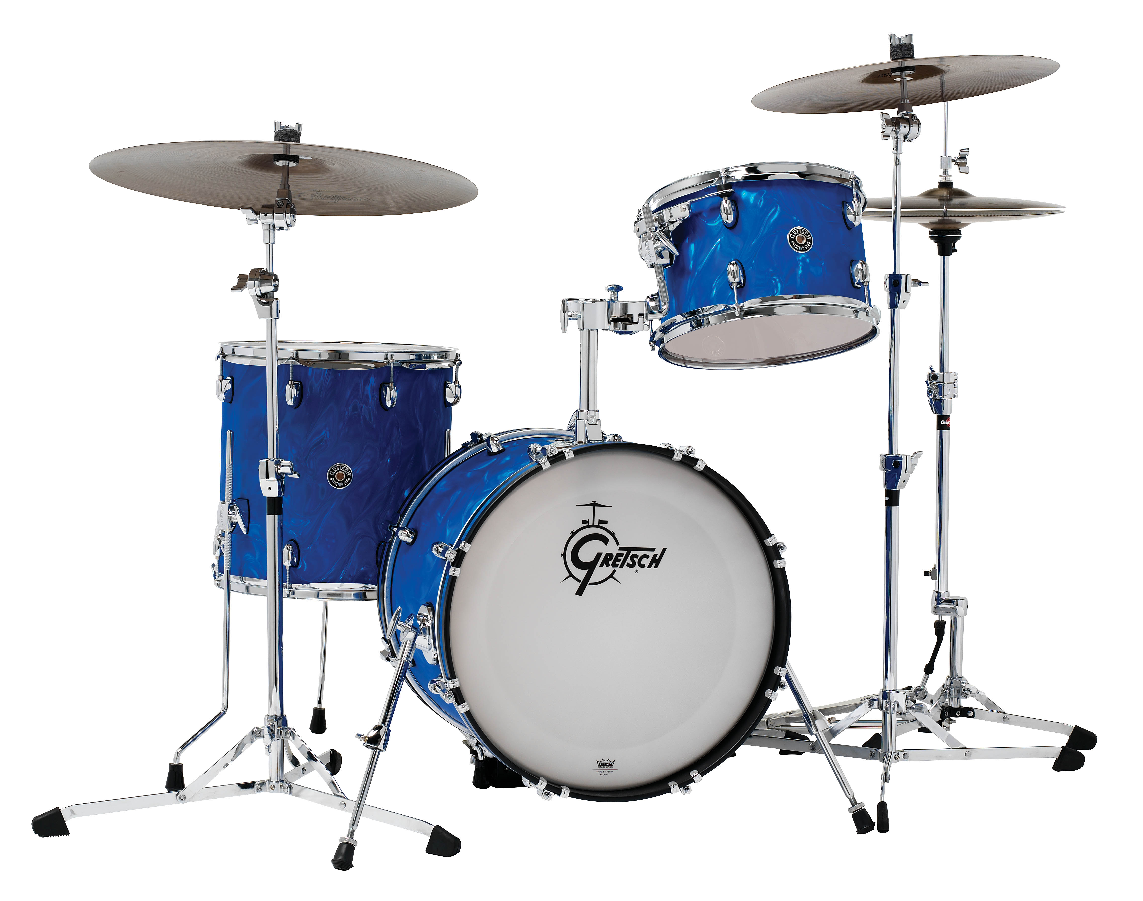 Gretsch Catalina Club 3 Piece Shell Pack 20/12/14 Blue Satin