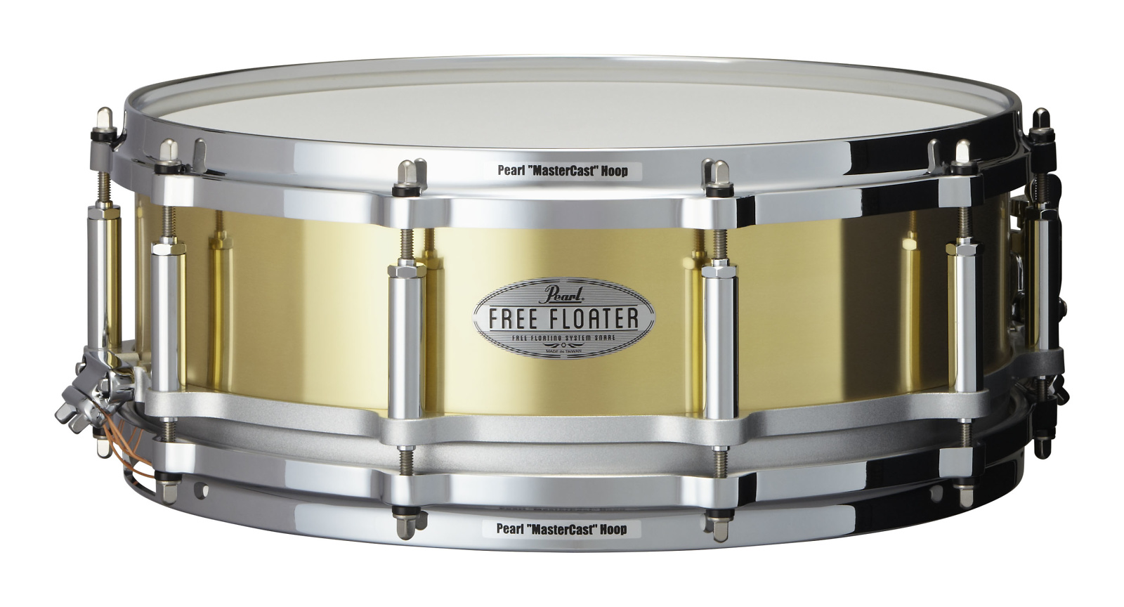 FTBR1450 Pearl Free Floating 14x5 Brass Snare Drum