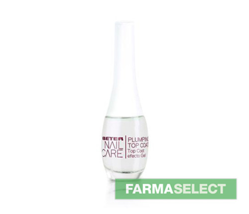 Beter top coat efecto gel. plumping top coat