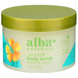 Alba Botanica Sea Salt Body Scrub (1x14.5 Oz) G240-B-50641-1PK