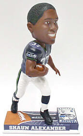 Seattle Seahawks Shaun Alexander Forever Collectibles On Field Bobblehead CO Z157-8132963906
