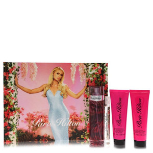 Paris Hilton by Paris Hilton Gift Set -- 3.4 oz Eau De Parfum Spray + 3 oz Body Lotion + 3 oz Showe V728-499044