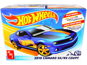 Skill 2 Model Kit 2010 Chevrolet Camaro SS/RS Coupe "Hot Wheels" 1/25 Scale Model by AMT F977-AMT1255M
