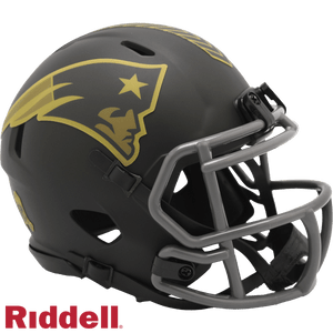 New England Patriots Helmet Riddell Replica Mini Speed Style Salute To Service 2025 Z157-9585500944