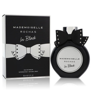 Mademoiselle Rochas In Black by Rochas Eau De Parfum Spray 3 oz (Women) V728-555945