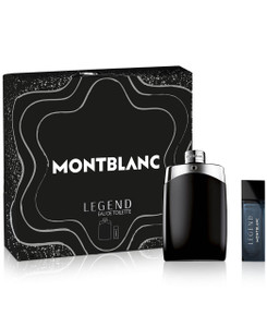 MONT BLANC LEGEND 2 PCS SET FOR MEN: 6.7 EAU DE TOILETTE SPRAY + 0.5 EAU DE TOILETTE SPRAY Z991-MB008C138