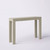 Solid Wood Modern Accent Console Table / Sofa Table in Beige Seashell Finish Q280-SHBSWCT126846253