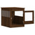 Dog Crate Furniture Brown Oak Engineered Wood, Steel Locks A949-838336
