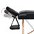2-Zone Folding Massage Table and Stool Set 3.9" Thick Black A949-110155