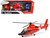 Eurocopter Dauphin HH-65C Helicopter Red "United States Coast Guard" "Sky Pilot" Series 1/48 Diecas F977-25903