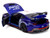 2024 Ford Mustang Dark Horse Candy Blue with White Top and "Mustang Horse Graphics" "Bigtime Muscle F977-35419