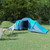 Camping Tent 6 Persons Blue and Light Blue A949-93183