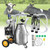 Electric Cow Milking Machine, 6.6 Gal / 25 L 304 Stainless Steel Bucket, Automatic Pulsation Vacuum E415-YDSJNJC25L3040BN2V1