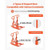 Weight Sled, Steel Power Sled, Fitness Training Sleds for Athletic Exercise Speed Improvement, Work E415-SZXQCS12YCTXRF8FI001V0