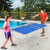 60 Inch Portable Tennis Ping Pong Folding Table with Accessories-Blue - Color: Blue D681-SP37197BL
