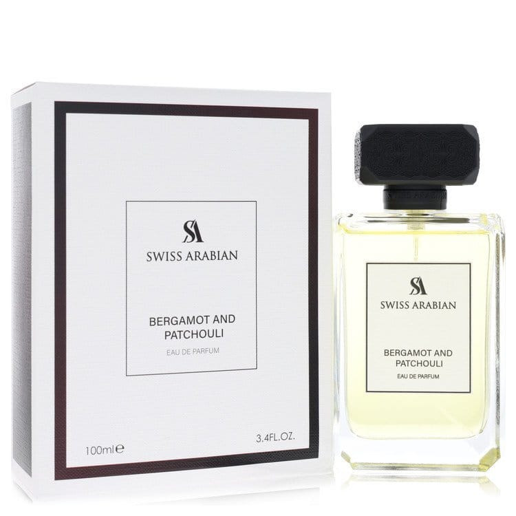 Swiss Arabian Bergamot And Patchouli by Swiss Arabian Eau De Parfum Spray (Unisex) 3.4 oz (Men) V728-568649