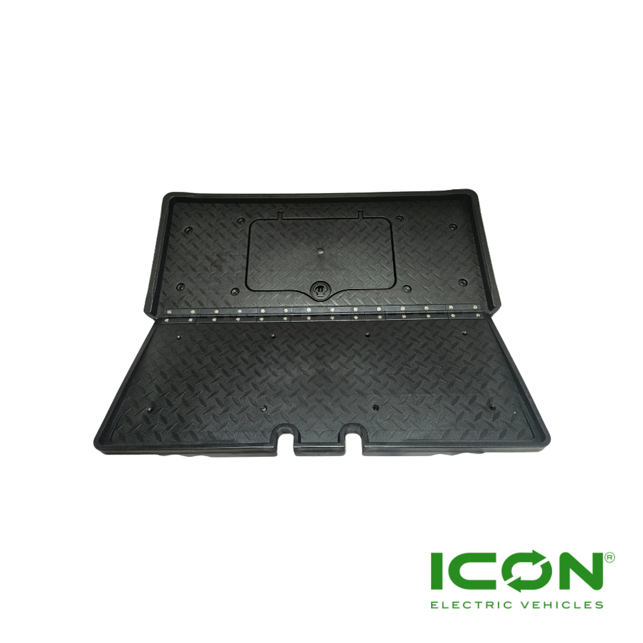 Foldable Rear Seat Bottom Plate Assembly for ICON Gas and