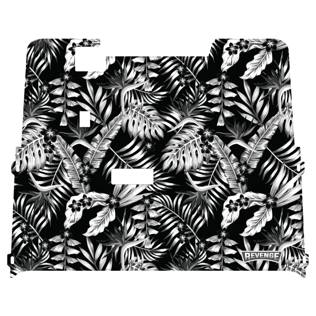 Revenge Custom Golf Cart Floor Mats - Hibisucs, MAT-DKO-HIB