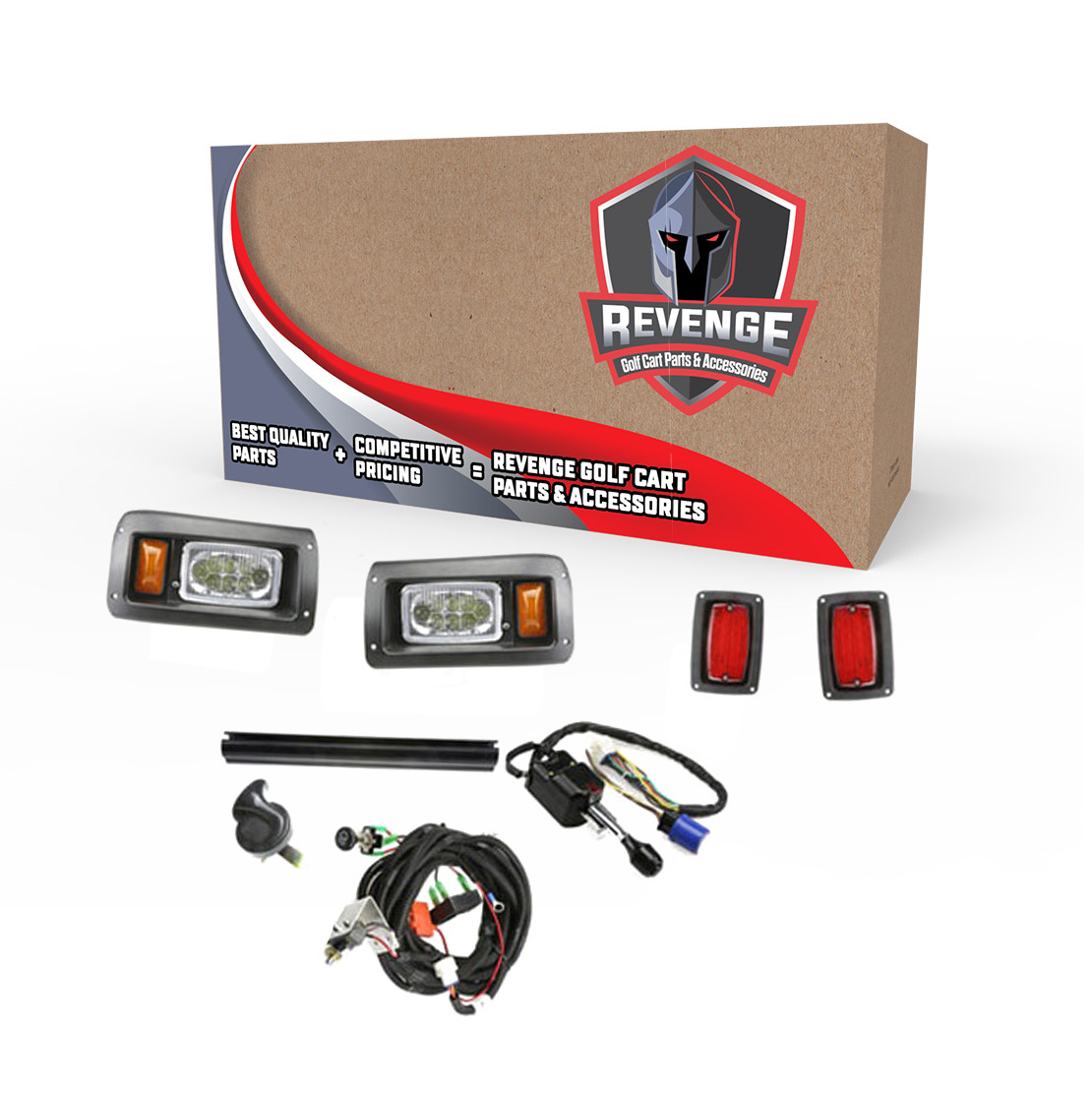Club Car Parts Lighting Light Kits REVENGE GOLF CART PARTS
