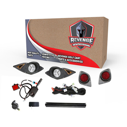 LED Super Deluxe Light Kit  for Yamaha Drive G29 Years 2007-2016 (Does Not fit Drive 2), LIGHT-L0003DS-OPT