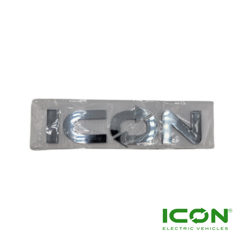 ICON Front Cowl Logo, BD-701-IC, 4.04.002.000142, 4.01.005.010155