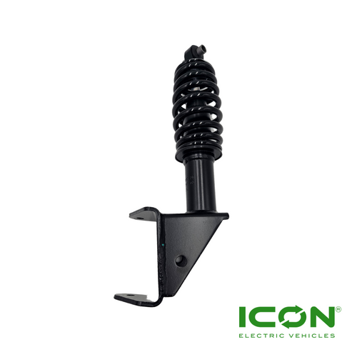 Passenger Side (Right) Front Lowered  Shock Absorber for ICON Golf Cart i20, i40, i40F, i60, SUS-728-IC, 2.03.001.000018, 2.08.001.000023