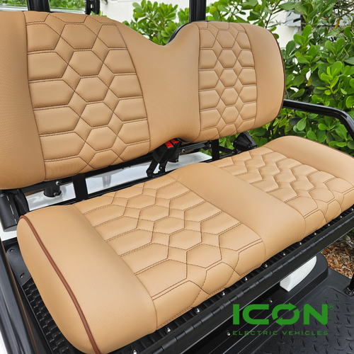 ICON Saddle Custom Comfort Seat Cool Touch Base with Lando Pattern and ...