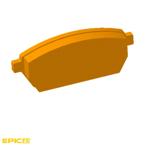 Interior Brake Pad for EPIC E20, E60, E40, E40L, E40FL, E60L Golf Carts, BRAK-EP545, 3600002574
